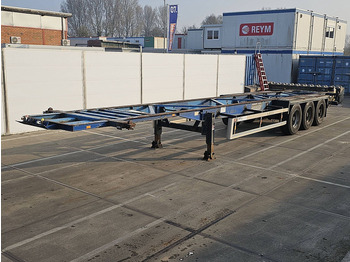 Semi-remorque porte-conteneur/ Caisse mobile VAN HOOL 40'