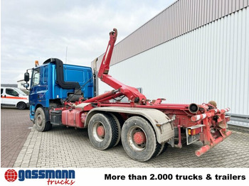 Camion ampliroll, Camion grue DAF AT 85.460 6x4, Abrollkipper Palfinger T20: photos 5 Camion ampliroll, Camion grue DAF AT 85.460 6x4, Abrollkipper Palfinger T20: photos 5
