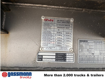 Semi-remorque surbaissé pour transport de équipements lourds GVN Trailer 329, Liftachse, Verbr. auf 3m, hydr.: photos 3