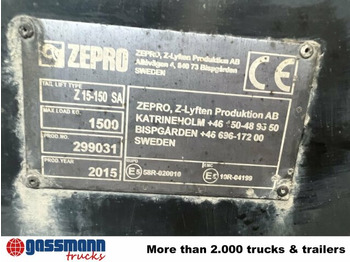 Hayon élévateur pour Camion LBW Z 15-150 SA, 1,5t: photos 4