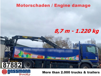 Camion plateau MAN TGM 18.290