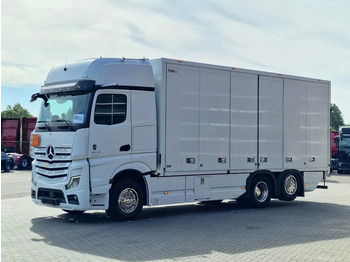 Camion fourgon Mercedes-Benz Actros 2545 6x2*4 - Box with sidedoors - Loadlift - Steering axle - Full air - Camera: photos 3 Camion fourgon Mercedes-Benz Actros 2545 6x2*4 - Box with sidedoors - Loadlift - Steering axle - Full air - Camera: photos 3