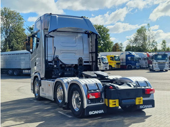 Tracteur routier neuf Scania 660S V8 NGS Highline 6x2/4 - New - Full spec - Retarder - Night clima - Led - Leather - Navi: photos 5