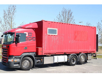 Camion porte-conteneur/ Caisse mobile SCANIA R 490