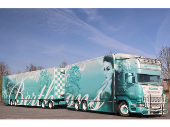 Camion fourgon SCANIA R 560