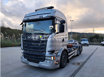 Camion ampliroll SCANIA R 580