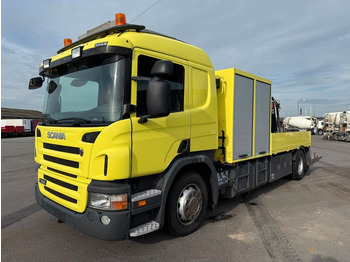 Camion plateau SCANIA P 400
