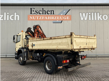 Camion benne, Camion grue Mercedes-Benz 1833 4x4 Axor | Atlas 105.2-A2*Funk*AHK*3 Sitze: photos 4
