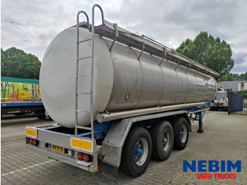 Semi-remorque citerne Burg B.P.O. 12-24Z - 1 comp. 31.600 Ltr.: photos 2 Semi-remorque citerne Burg B.P.O. 12-24Z - 1 comp. 31.600 Ltr.: photos 2