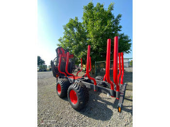 Remorque forestière neuf Krpan GP 15 D + 8,4Z Kran: photos 5