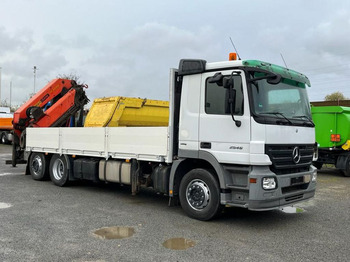 Mercedes-Benz Actros 2546 L 6x2  Pritsche Heckkran Palfinger P  en crédit-bail Mercedes-Benz Actros 2546 L 6x2  Pritsche Heckkran Palfinger P: photos 2