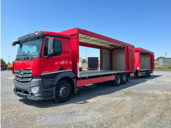 Camion à rideaux coulissants Mercedes-Benz Antos 2540 L 6x2 Pritsche LBW Mercedes-Benz Antos 2540 L 6x2 Pritsche LBW: photos 2