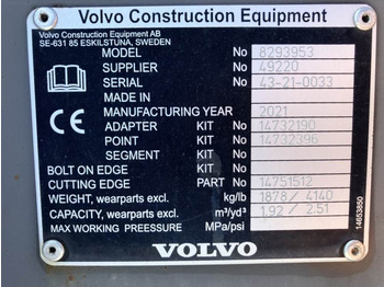 Tractopelle Volvo Tieflöffel mit Zähnen - Festanbau: photos 5