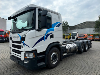 Châssis cabine, Camion grue Scania G 410 B8x2*6 NB LNG Fahrgestell Nebenantrieb: photos 2