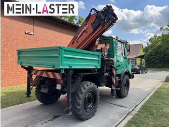 Camion grue Unimog U 1200 Atlas 75.2 Kran 14 m Funk FB  *1. Hand: photos 4