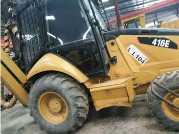 Tractopelle CATERPILLAR 416E: photos 1