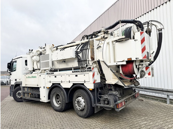 Camion Mercedes-Benz Actros 2536 L 6x2 Actros 2536 L 6x2, Müller Saug- und Spülwagen ca. 10,5m³, Lenkachse: photos 3