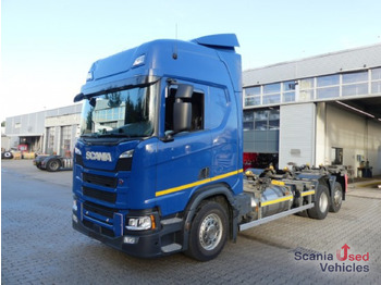 Camion porte-conteneur/ Caisse mobile SCANIA R 410