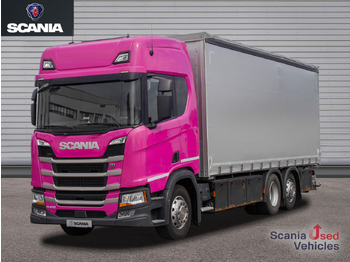 Camion à rideaux coulissants SCANIA R 410