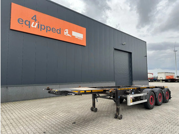 Semi-remorque porte-conteneur/ Caisse mobile BURG