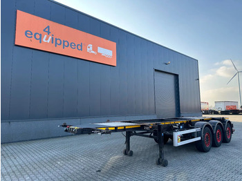 Semi-remorque porte-conteneur/ Caisse mobile BURG