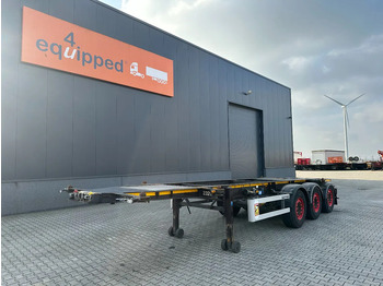 Semi-remorque porte-conteneur/ Caisse mobile BURG
