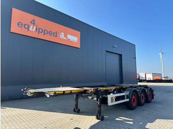 Semi-remorque porte-conteneur/ Caisse mobile BURG