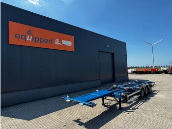 Semi-remorque porte-conteneur/ Caisse mobile GROENEWEGEN