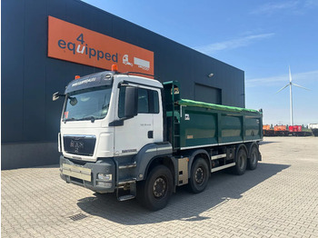 Camion benne MAN TGS 35.440 AJK HARDOX KIPPER (16.5m3), 8x4, MANUAL, EURO-5, TWIN-STEER, BIG AXLES: photos 2