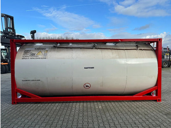 Cuve de stockage pour transport de carburant SINGAMAS 20FT ISO, 26.000L/1-COMP/3 BAFFELS/3 manholes, ADR inspectio valid till: 07/2025: photos 3