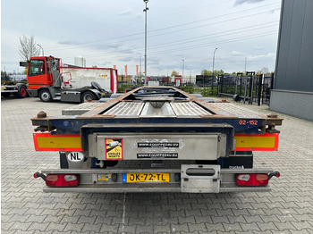Semi-remorque porte-conteneur/ Caisse mobile Van Hool 20FT/30FT, ADR (EX/II, EX/III, FL, AT), BPW + drum, ALCOA, galvanized, liftaxle, NL-Chassis: photos 4