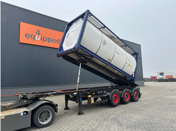 Semi-remorque porte-conteneur/ Caisse mobile VAN HOOL 20'