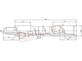 Aléseuse directionnelle Ditch Witch JT25, JT2720M1, JT3020M1 Drill pipes, Żerdzie: photos 1
