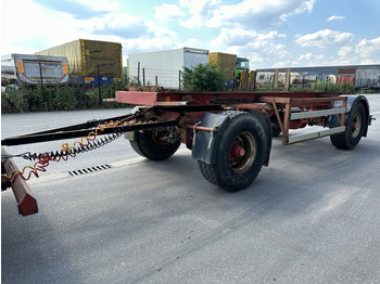 Remorque porte-conteneur/ Caisse mobile DEOM - SCHMIT R202P 2-AS CONTAINER TRANSPORT - BPW - GOEDE BANDEN - LUCHTVERING - BELGISCHE PAPIEREN: photos 3