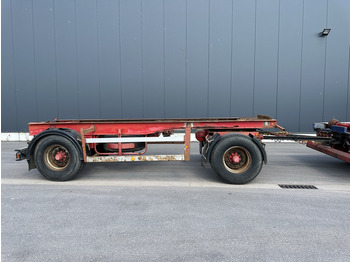 Remorque porte-conteneur/ Caisse mobile DEOM - SCHMIT R202P 2-AS CONTAINER TRANSPORT - BPW - GOEDE BANDEN - LUCHTVERING - BELGISCHE PAPIEREN: photos 5