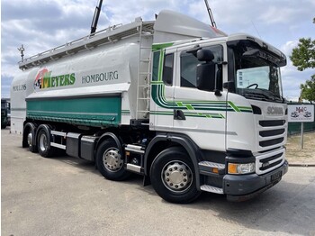 Camion citerne Scania G410 8x2 - RETARDER - BDF + ALU SILO - EURO 6 - *157.000km* - STEERING AXLE / LENK-ACHSE - LIFT AXLE: photos 1