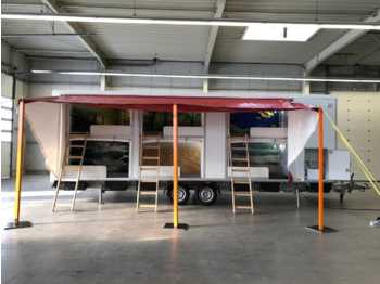 Remorque magasin