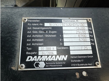 Pulvé automoteur Dammann Trac DT 2000 H: photos 2 Pulvé automoteur Dammann Trac DT 2000 H: photos 2