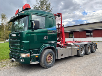 Camion ampliroll SCANIA 164