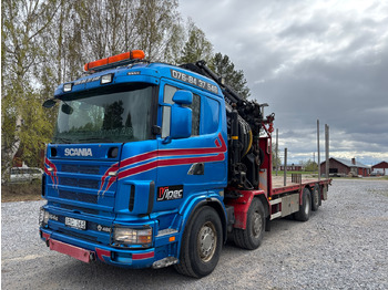 Camion grue SCANIA 164