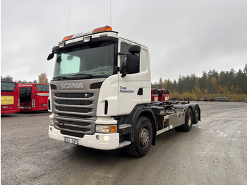 Camion ampliroll SCANIA G 480