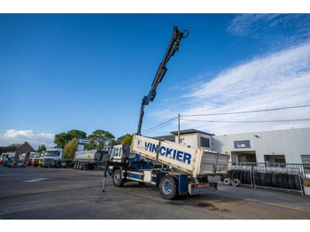 Camion benne, Camion grue Volvo FL 619 - PK 9501: photos 5