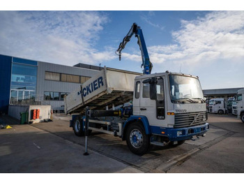 Camion benne, Camion grue Volvo FL 619 - PK 9501: photos 2