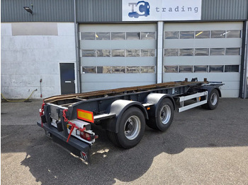Remorque porte-conteneur/ Caisse mobile Van Hool 27 ton / dubbele banen.: photos 4