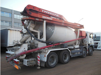 Camion pompe MAN TGA 35.410, 8X4, MIX + PUMPE 24M: photos 3