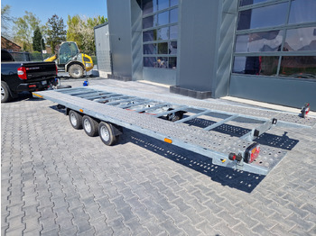 Remorque porte-voitures Cartrailer Expert 3560 easyload 600x216cm hydr. kippbar Winde Resrad Tridem 100km/H 3500kg: photos 3