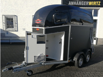 Van chevaux Pferdeanhänger Böckmann DUO Esprit silver black Sattelkammer Aluboden Trittschutz 2400kg 100 km/H: photos 3