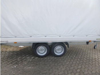 Remorque voiture neuf Humbaur HT 254118 Hochlader mit Plane 4100x1850x350mm: photos 4