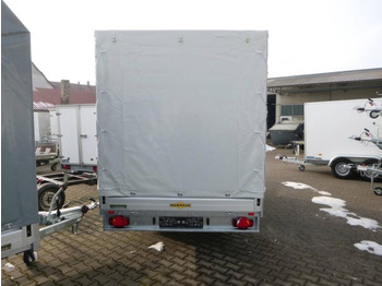 Remorque voiture neuf Humbaur HT 254118 Hochlader mit Plane 4100x1850x350mm: photos 3