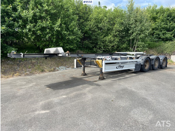 Remorque porte-conteneur/ Caisse mobile FLIEGL